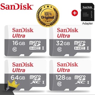 Cartão de Memória ultra sandisk A1 1 16gb 32gb 64GB 128GB 100MB/S * 5 ANOS DE GARANTIA *
