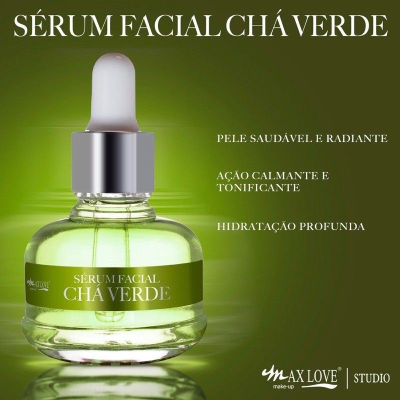 Serum Facial Cha Verde Max love