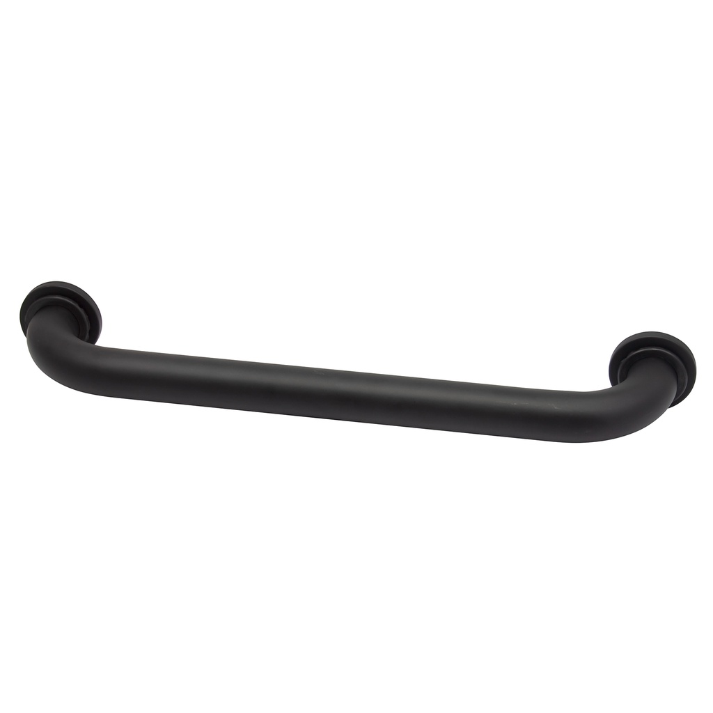 Barra/Alça De Apoio 40CM Segurança P/ Banheiro Deficientes/Idosos PRETO FOSCO