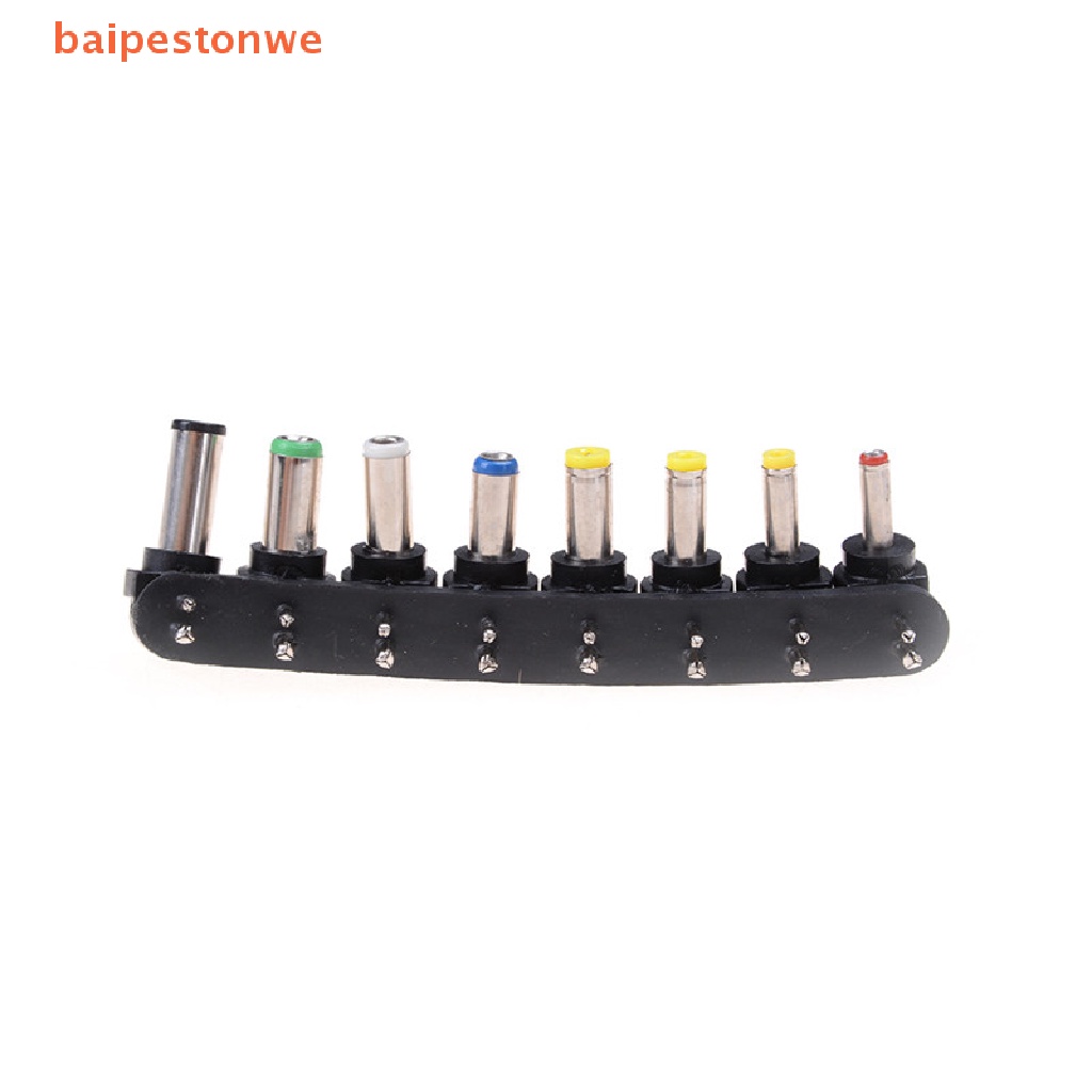 [baipestonwe] 8pcs/Set For PC Notebook Portátil Adaptador De Energia Universal Conectores De Carregador De Plugue