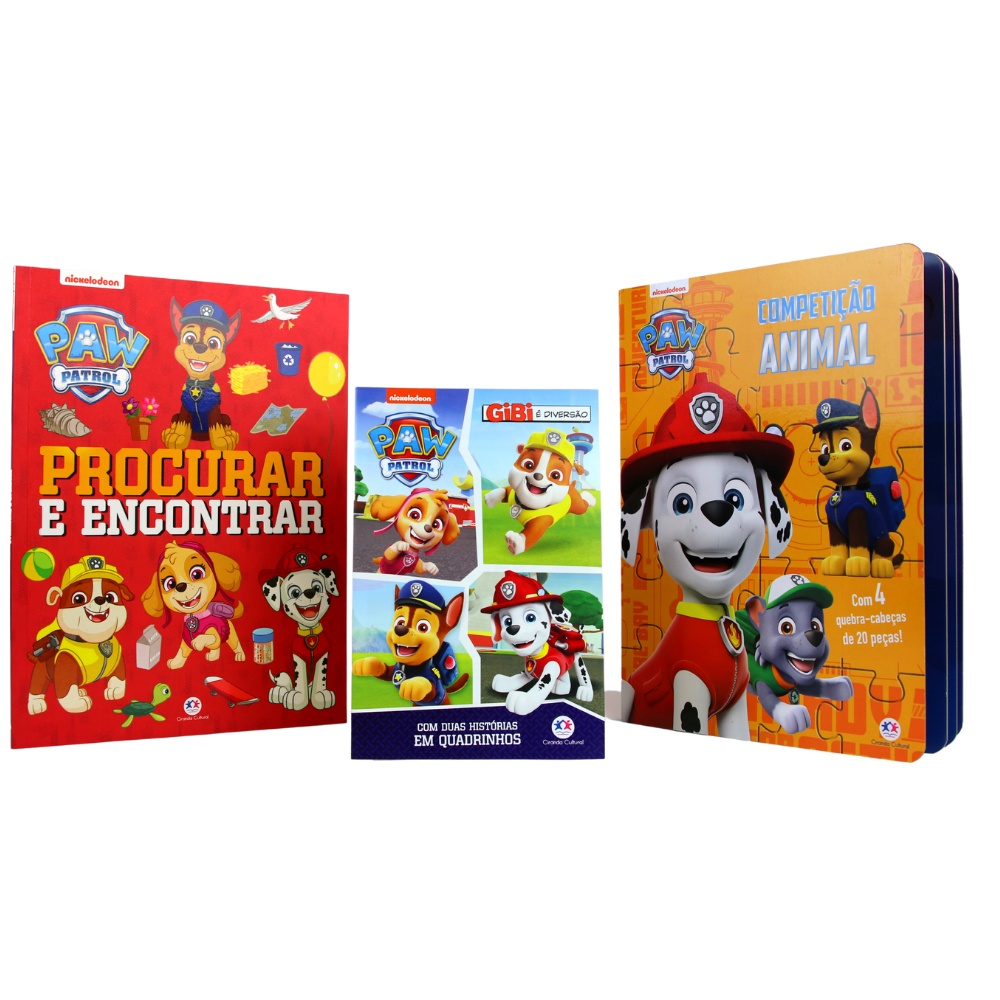 Kit Livros Patrulha Canina Dia das Crianças Exclusivo em Oferta na Shopee