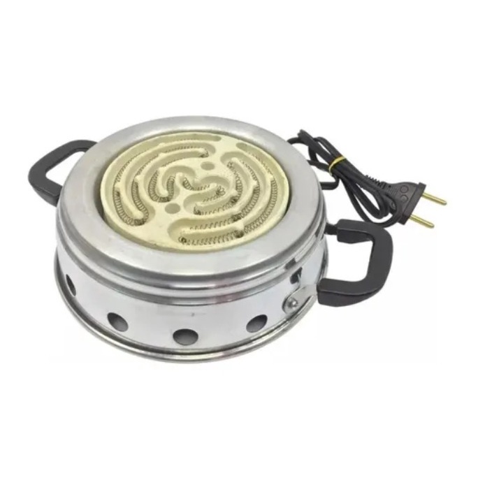 fogão eletrico 1 boca fogareiro elétrico fogão portátil camping em Oferta na Shopee