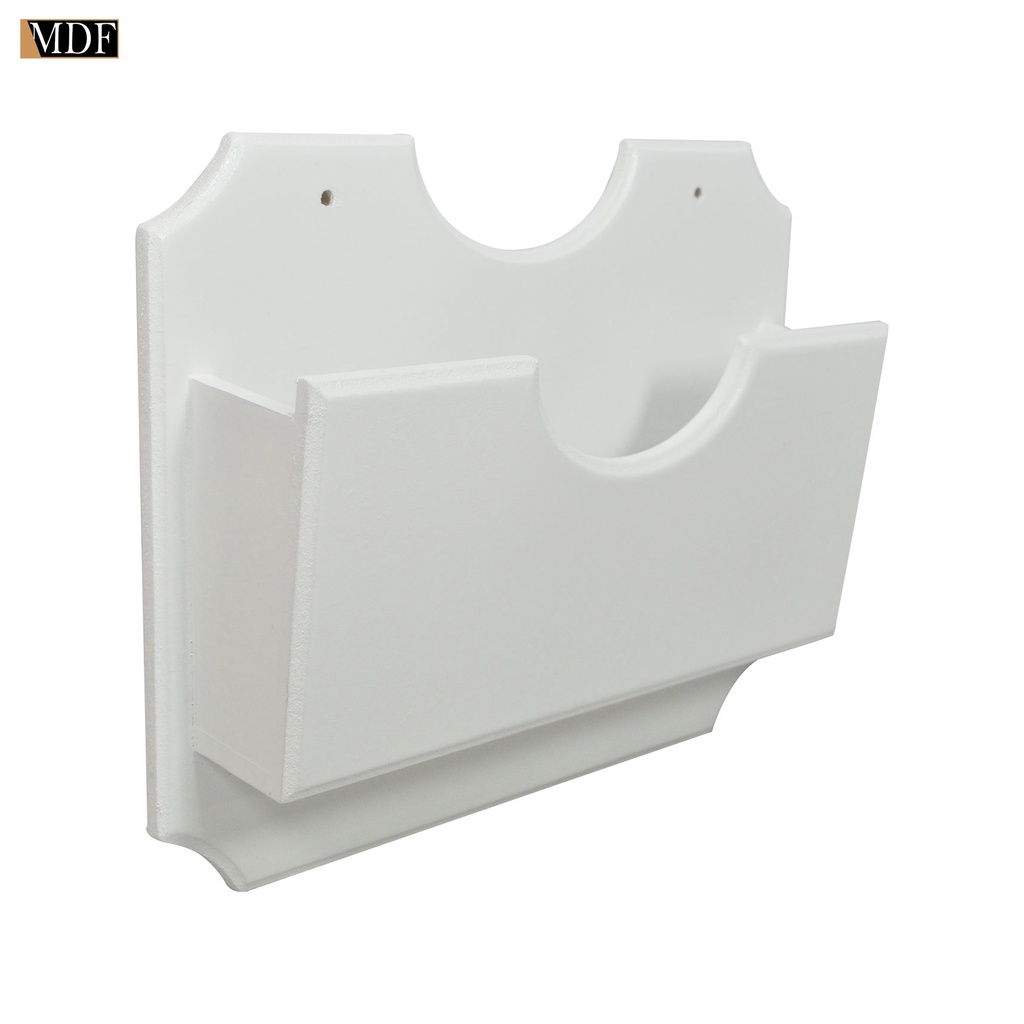 Porta Cartas 24x19x5,5 Mdf 6mm Madeira Pintado em Oferta na Shopee