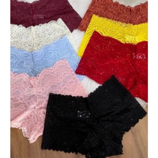 Kit Calcinhas Calesson Shortinho de Renda Premium Lingerie em Oferta na Shopee