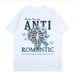 Camiseta T-shirt Unissex Algodão Anti Romantic TXT Kpop Grupo em Oferta na Shopee