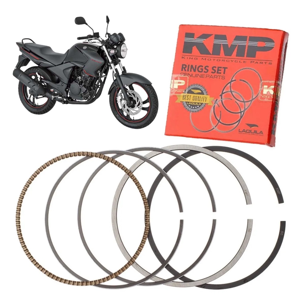 Anel P/ Pistao Kmp Fazer Lander Tenere 250 0.75mm em Oferta na Shopee