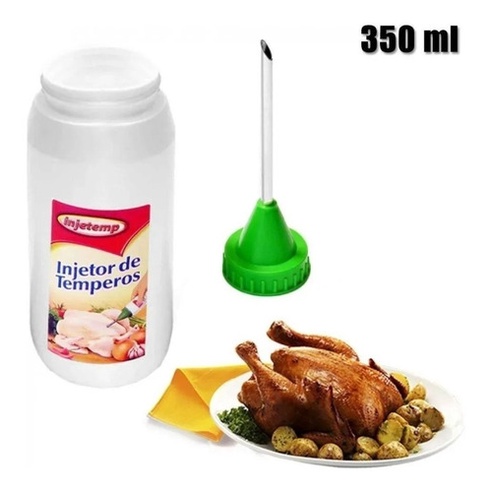 Injetor De Temperos Modelo Bisnaga Plastica 350ML