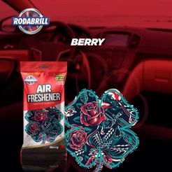 Sachet Folha Freshener "Berry / Morango" Rodabrill