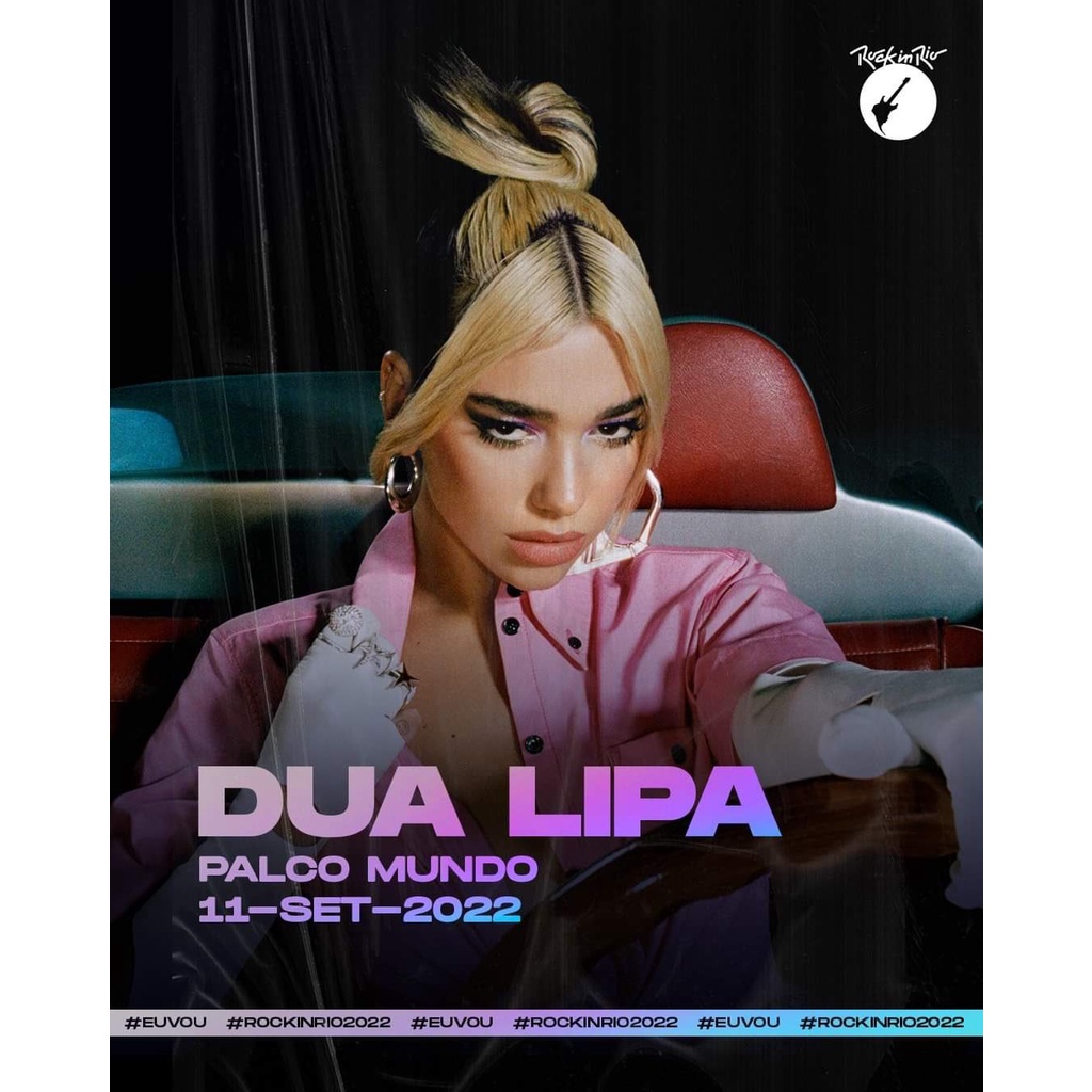 DVD Dua Lipa Rock in Rio (2022) Shopee Brasil