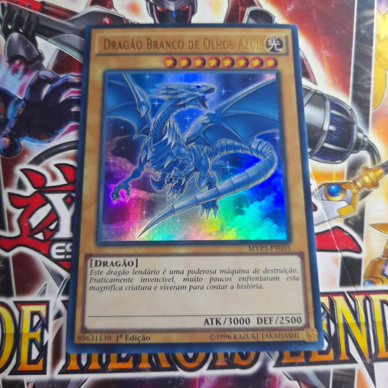 Dragão Branco De Olhos Azuis - Ultra Raro Foil - Original - Yu-gi-oh / Yugioh