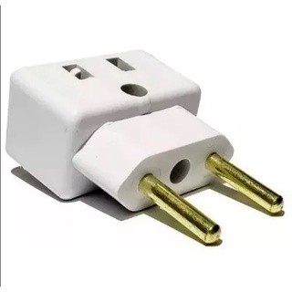 Plug Tomada 10A e 20A 3 Pinos Fino Grosso Bob Esponja Adaptador