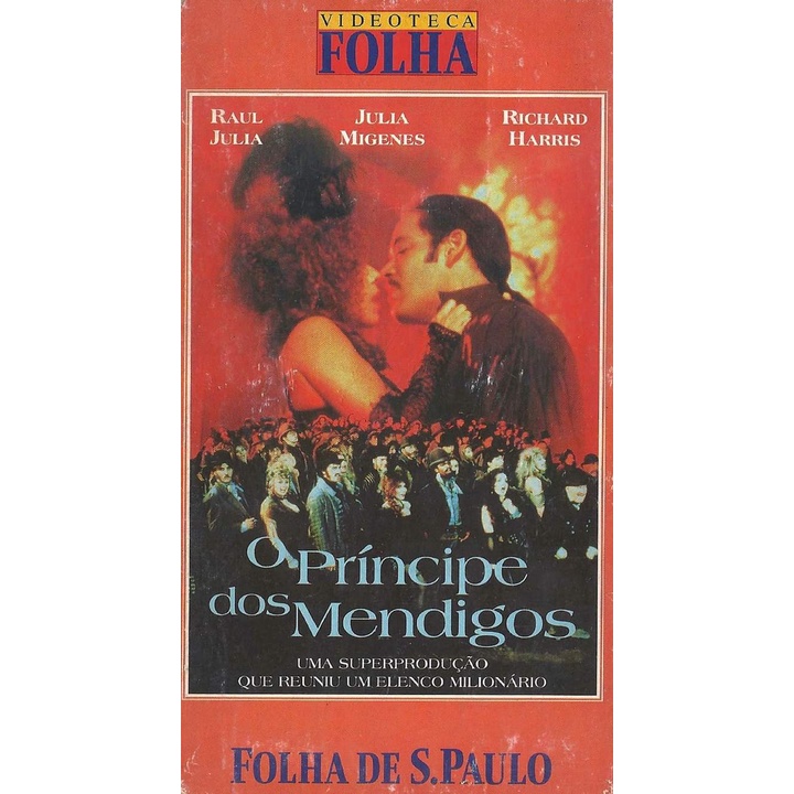 Vhs Original: O Príncipe Dos Mendigos (Julie Walters, Roger Daltrey, Raul Julia, Richard Harris, Bill Nighy, Menahem Golan, Julia Migenes, Musical)