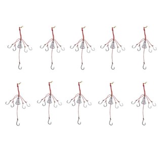 KIT 10 CHUVEIRINHO NYLON MOLA PESCA CARPA TILÁPIA PIAU CORIMBA + SPINHEL em Oferta na Shopee