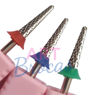 Broca cônica fina de tungstênio para acabamento na cutícula/limpeza/remoção da unha natural - Wilson em Oferta na Shopee