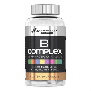 Complexo B + Vitamina C e Zinco Bodyaction