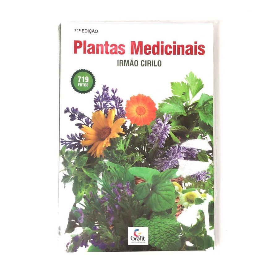 Livro Plantas Medicinais 72ª - Irmão Cirilo em Oferta na Shopee