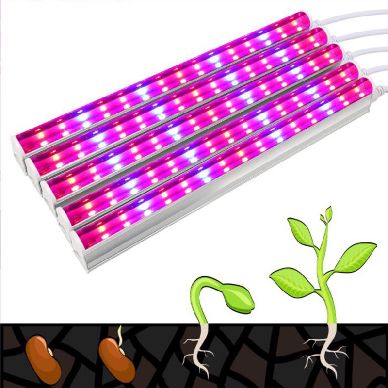 Vermelho Azul Planta Crescer Luz T5 Tubo LED Para Estufa Interna Sistema Hidropônico Lâmpada Tenda Caixa Flor Plantas In