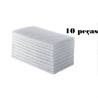 Fibra para limpeza leve 10 peças em Oferta na Shopee
