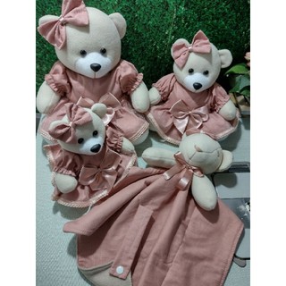 Kit ursa+naninha/Ursa/Decoração/Nicho/Naninha