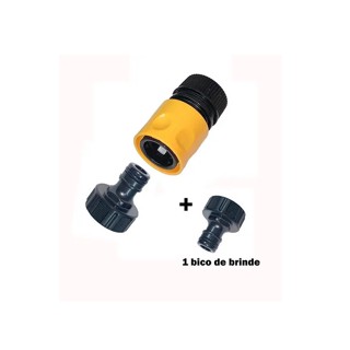 ENGATE RAPIDO ROSCA 3/4 PARA MANGUEIRA JARDIM 1/2" COMPLETO ELECTROLUX ORIGINAL