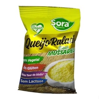 Queijo Mussarela Ralado Vegetal 50g Sora