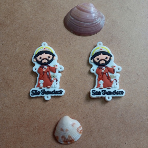 Entremeio De São Francisco Emborrachado De 5,6cm 5 Unidades em Oferta na Shopee