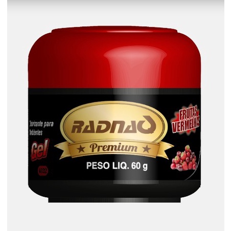 Odorizante Radgel  (60 Gr) Radnaq - Frutas Vermelhas em Oferta na Shopee