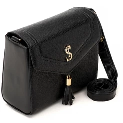 Bolsa Feminina Transversal e Tiracolo Com Fecho Botão Maginético Modelo Tampa Tote Lançamento