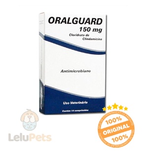 Oralguard 150mg Antimicrobiano Cepav Para Cães/gatos 14 Comp em Oferta na Shopee