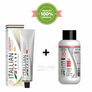 kit Tintura 60gr + Oxidante 100ml Itallian Color em Oferta na Shopee