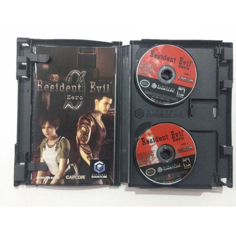 RESIDENT EVIL 0 GAME CUBE COMPLETO EM BOM ESTADO, versão USA