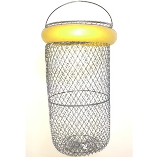 Cesto Viveiro Sambura De Peixe C/ Boia Flutuante em Oferta na Shopee