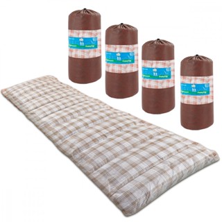 Kit 4 Colchonetes Acampamento Camping Solteiro Pesca Retiro Ginástica 190x60cm - Emcompre