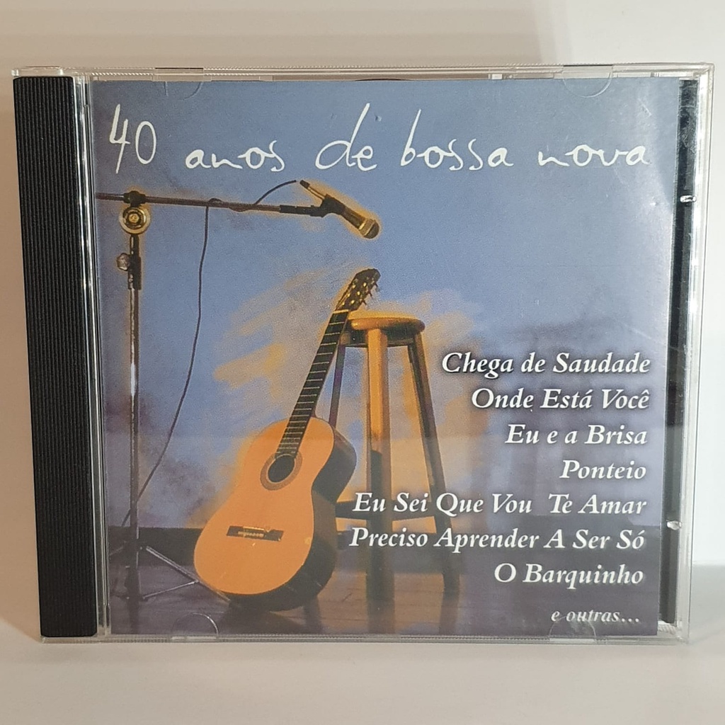 CD 40 Anos de Bossa Nova - Johnny Alf Zimbo Trio Jane Duboc Belchior Simonal