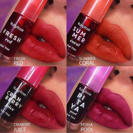 Gel Tint Lip Tint em Gel Ruby Rose