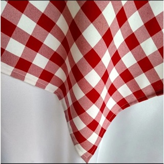 Toalha de mesa cobre mancha xadrez vermelho 0.70x0.70cm Lanchonete Bar Restaurante em Oferta na Shopee