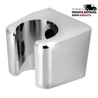 Suporte Para Ducha Higiênica ABS Cromado De Parede