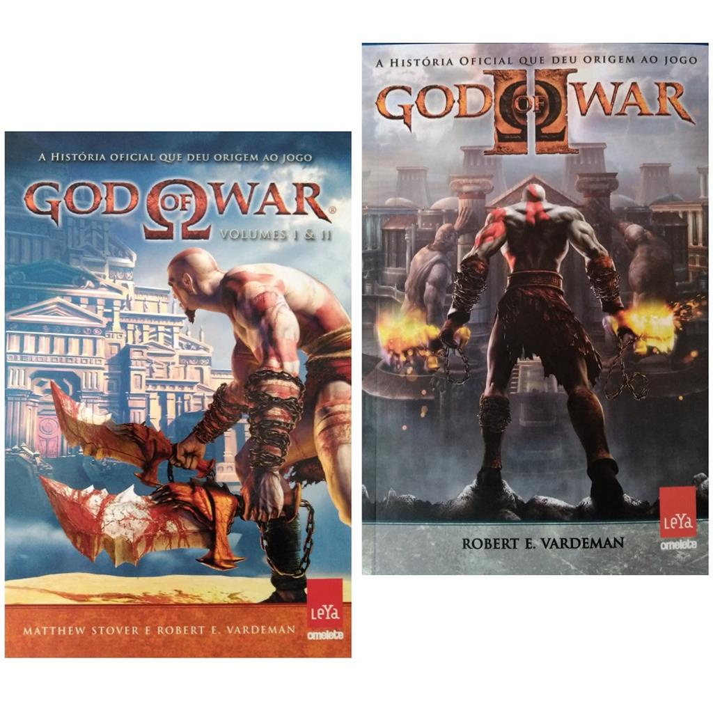Kit Livros God Of War vol 1 e 2 A historia que deu origem ao jogo Shopee Brasil