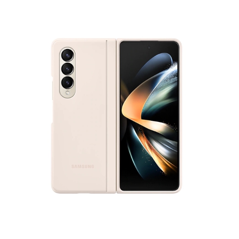 Galaxy Z Fold 4 Slim Capa De Areia Em Pé Cor Samsung Genuíno
