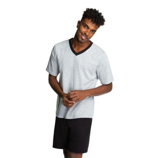 Pijama Masculino Lupo Manga Curta Algodão Original