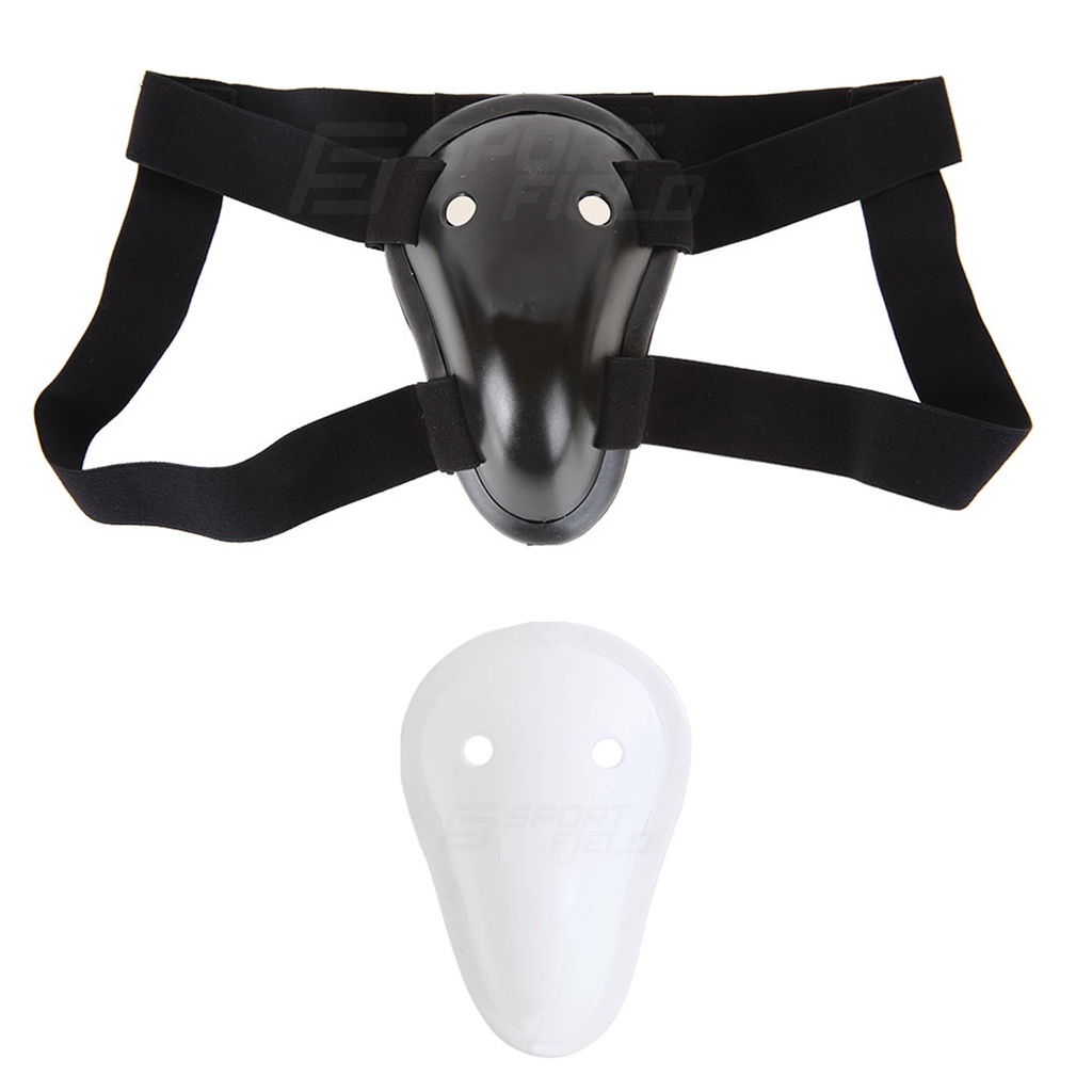 1 Protetor Genital Ajustável + 1 Coquilha Muay Thai, Mma