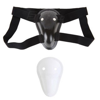 1 Protetor Genital Ajustável + 1 Coquilha Muay Thai, Mma