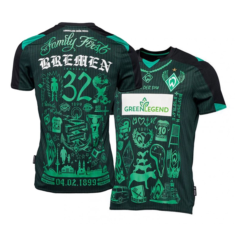 Camisa De Futebol Werder Bremen City Edition 2022-2023