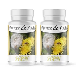 Dente de Leão Silvestre Autêntico 120 Cápsulas Rico em Propriedades digestivas 500mg