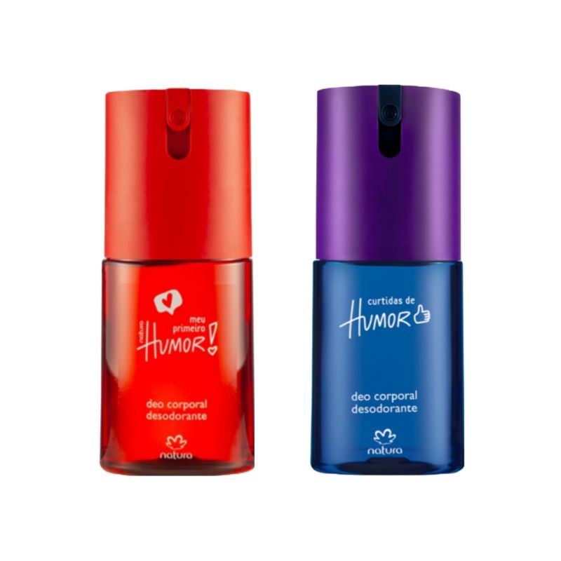 Natura Meu Primeiro Humor + Curtidas de Humor Deo Corporal Desodorante  Feminino 100ml | Shopee Brasil