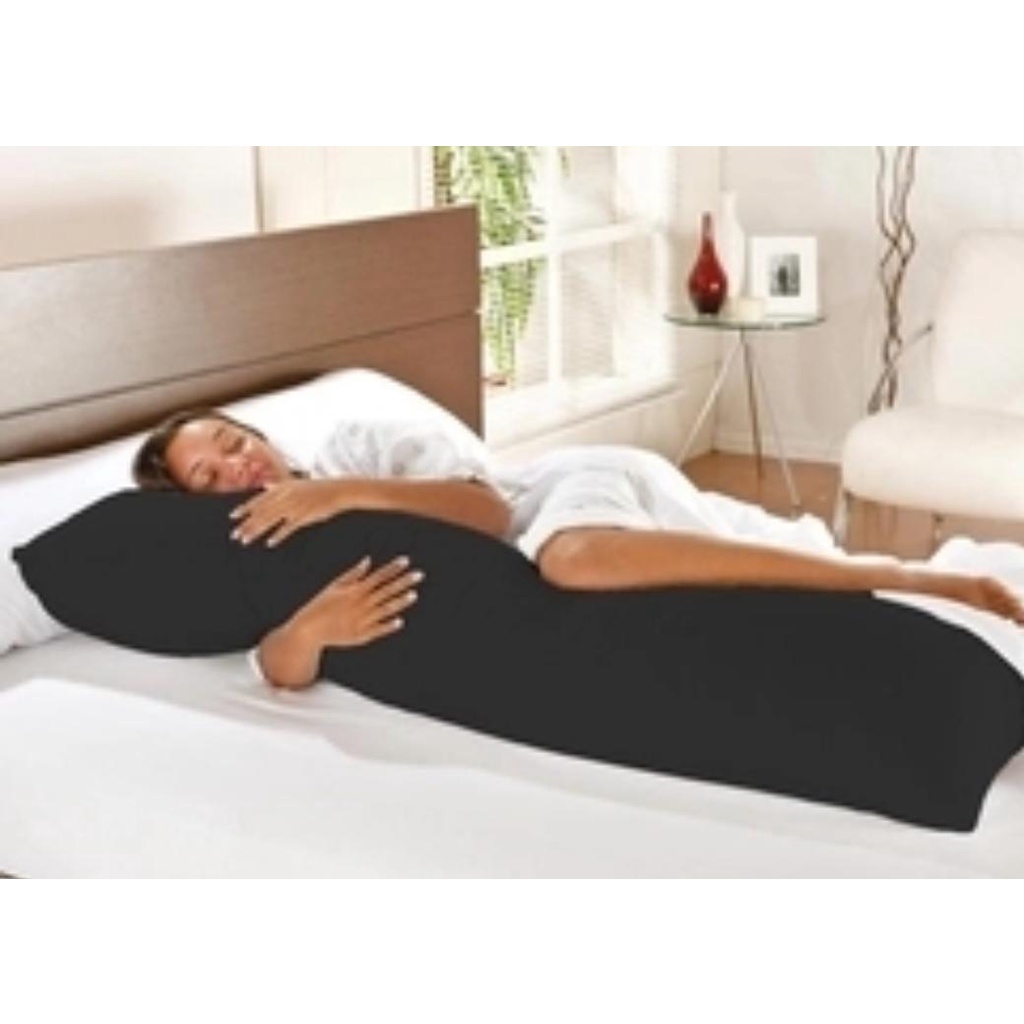 2 Capas Fronhas para Travesseirão de Corpo Inteiro Travesseiro Minhocão Gestante 140cm x 40cm em Oferta na Shopee