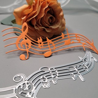 Música Nota Corte De Metal Cortante Papel Gravação Stencil Scrapbooking Cartão De Boas Festas DIY Cortes Artesanais em Oferta na Shopee