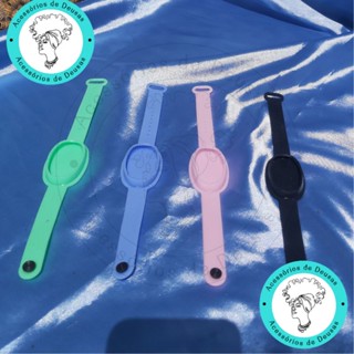 Pulseira para pomada modeladora Bracelete trancista silicone Acessórios de trancista Acessório de cabeleireira profissional da beleza negra