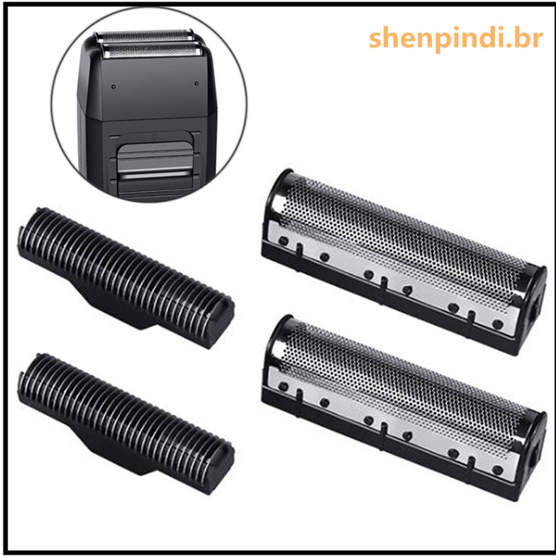 Pindi 1 Conjunto Lâmina De Cortar Para Máquina De Barbear Elétrica Kemei Km-1102 / Peças / Rede.