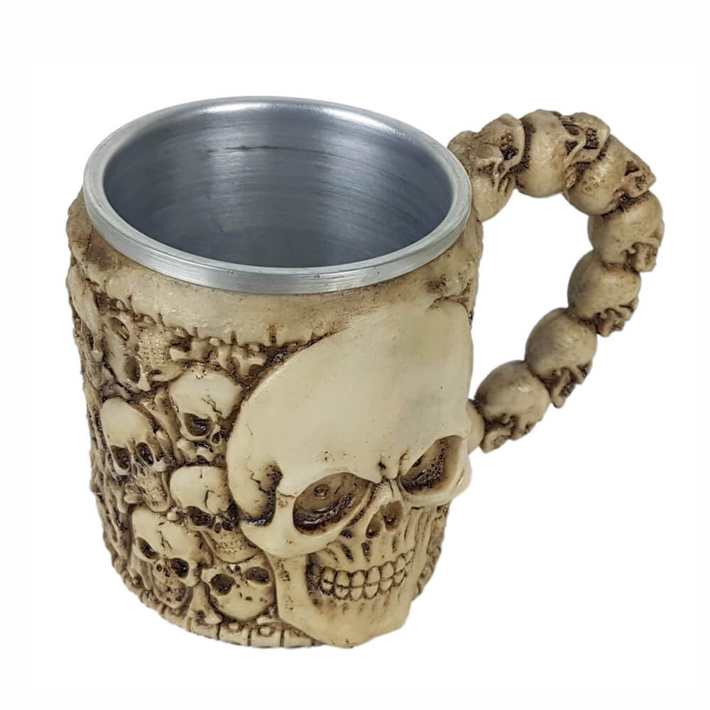Caneca tematica Caveira Choop Cerveja Festa artesanal